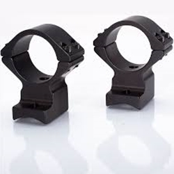 Talley Manufacturing  Talley 750714 Rings and Base Set For Tikka T3 30mm High Black Matte Finish