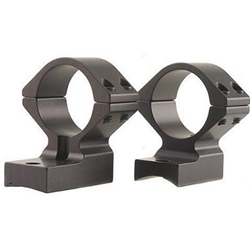 Talley Manufacturing Talley 940706 Rings and Base Set For Weatherby Lightweight 1" Medium Black Matte