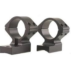 Talley Manufacturing  Talley 950706 Rings and Base Set For Weatherby Lightweight 1" High Black Matte F