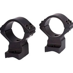 Talley Manufacturing  Talley 95X725 Rings and Base Set For Savage A17/A22 1" High Extension Style Blac