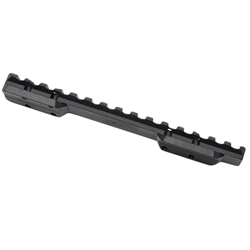 Talley Manufacturing P00252735 Talley POO252735 Picatinny Base Short Action 1-Piece For Browning X-Bolt Black M