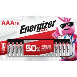 E92LP16 Energizer Max AAA 16-Family Pack 1.5V