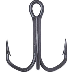 Pure Fishing 120-1497 Berkley Fusion19 EWG Treble Hooks, Black Nickel