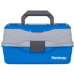 6382TB Flambeau 2 Tray Tackle Box Blue