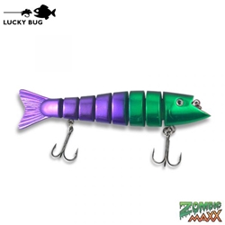 95546 Lucky Bug Lures - Zombie Maxx 3" Chartreuse Fiend