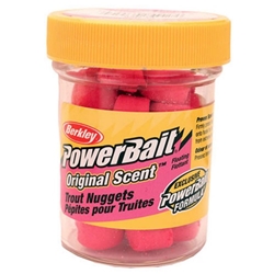 Pure Fishing BPNFR Berkley Powerbait Power Nuggets Fl. Red, 1.1 OZ