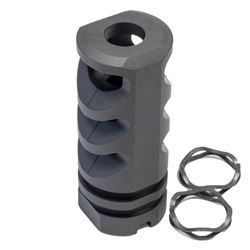 Precision Armament A04020 M4-72 Severe-Duty Compensator 7.62mm/.308Cal (Black)