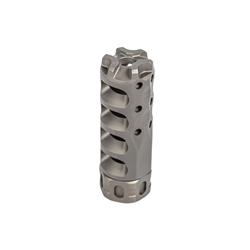 Precision Armament A04635 HYPERTAP® Muzzle Brake 7.62mm/.308Cal, 5/8-24 (Stainless)