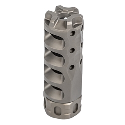 Precision Armament A04645 HYPERTAP® Muzzle Brake .338Cal, 5/8-24 (Stainless)