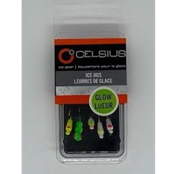 Celsius ECK5MG10 5 Pack Lures #10 Moon Glow 5 Pack