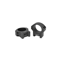 Warne 8514M WARNE HYPERLITE SCOPE RINGS (30MM) MEDIUM HEIGHT (BLACK)