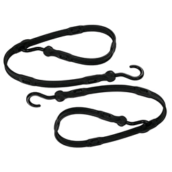AS36BK2PK Bihlerflex - The Perfect Bungee - 36" Adjust-A-Strap - Black - 2pk - AS36BL2PK