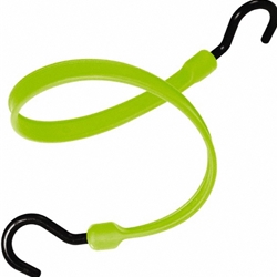 PBNH24G Bihlerflex - The Perfect Bungee - 24" Standard Duty Strap w/Nylon Hooks - Safety Green