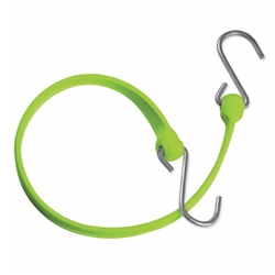 PB36G Bihlerflex - The Perfect Bungee - 36" Standard Duty Strap w/Galvanized Hooks - Safety Green