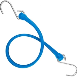 Bihlerflex  The Perfect Bungee by BihlerFlex, PB24BL Standard Duty Strap with Galvanized Hook, 24", Blue