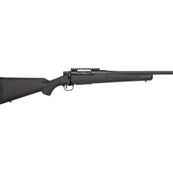 Mossberg 28227 MOSSBERG PATRIOT COMPACT CAL 22-250 REM 18" SYNTHETIC CLASSIC STYLE STOCK MATTE BLUE FINISH 5 + 1 RDS