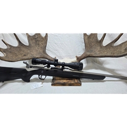UAXIS3006 Pre-Owned Savage Axis 2 XP 30-06 SS/ black synthetic, 22" bbl, accu trigger, with Bushnell 4-12x40 AO scope. Condition - Very Good to Excellent