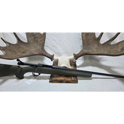 Howa Firearms (Legacy INT) UHOWA243 Pre-Owned Howa 1500 243 win, bl bbl/ gr Hogue stock, floorplate. Comes with manual, approx round count - 15. Condition - Very good to Excellent