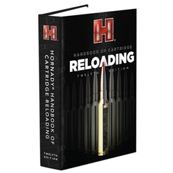 H99242 Hornady 12th Edition Reloading Handbook – Hard Cover Manual for Handgun & Rifle Reloading, 99242