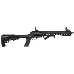 REV45 TAC DM Arms 410 Ga/45 LC 2-3/4″ Black Smooth Bore 13″ Bbl Black Polymer Adjustable Stock Tactical Forend Revolver