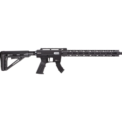 Derya Arms TM22-PRO-18-BLK DERYA TM22 PRO BLACK c.22 LR 18" (18") BLACK LONG RAIL 2x10 Polymer Magazine