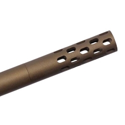 5101-02-H148 Weatherby Accubrake ST: Vanguard #1-20" / #2-26", 1/2-28, 30 Cal, Burnt Bronze