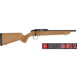 NorthernRim Rifle Co. CB22A3TS NORTHERNRIM RIFLE CO. .22 LR Bolt Action. 13” Barrel 10rd - FDE Synthetic