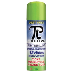 MS0022 PiACTIVE Mosquito Shield Aerosol Insect Repellent 150g Deet Free