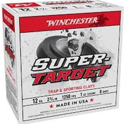 Winchester TRGT12508 WINCHESTER AMMO 12 GA 2-3/4" #8 SUPER-TARGET 1 OZ 1250 FPS