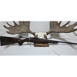 Tikka UT3XHUNTER223 Pre-Owned T3x Hunter 223 rem, wood stock, blued bbl. Comes with manual. Condition - Excellent