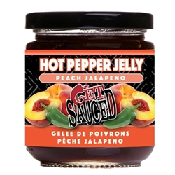 Get Sauced PEACHJELLY Peach Jalapeno Pepper Jelly