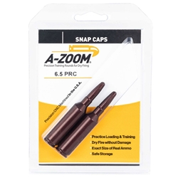 LYM12307 A-Zoom 12307 6.5 PRC Snap Cap Red 2 pack