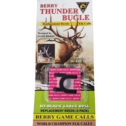 Berry Game Calls RT-B Thunder Bugle Elk Calls Replacement Reeds- black