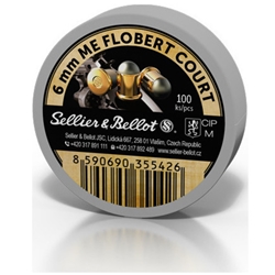 ISS4471 Sellier & Bellot (S&B) 6MM FLOBERT SHORT 16GR 100 RD