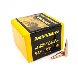 Berger Bullets 30409 Target BT 30 CAL 155 GR Match Grade 100 CT