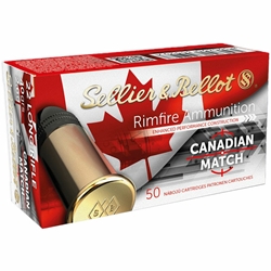 Sellier & Bellot V355297C 22LR "Canadian Match" Standard Velocity Target