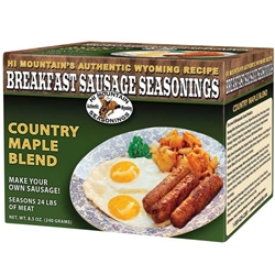 Hi Mountain Seasonings 006-068 Hi Mountain Sausage Seasonings Country Maple Blend