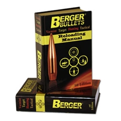 Berger Bullets 1ST EDITION Berger First Edition Reloading Manual