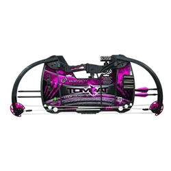 BAR-1127 Barnett Junior Archery Set -Tomcat Pink/Black 1127