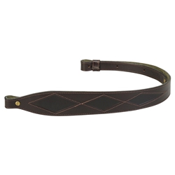 Levy's SN25-WAL Walnut Veg-Tan Leather Rifle Sling