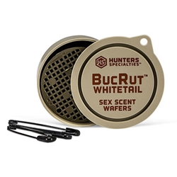 Hunters Specialties  Hunters Specialty Scent Wafers BucRut Whitetail Buckrut HS-01000