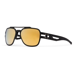 Bashaw Sports - Gatorz American Eyewear GZ-06-016 Stark, Black, Rose  Polarized, Gold Mirror, Blackout Logo