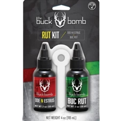 Buck Bomb 200059C BUCK BOMB RUT KIT DOE N ESTRUS/BUC RUT 59 ML