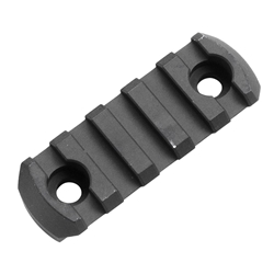 Magpul  MAG581-BLK : M-LOK® Aluminum Rail Section, 5 Slots - Black