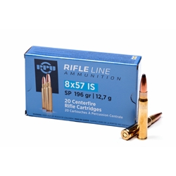 PPU A128 PRVI 8x57 IS SP 196gr 20RDS