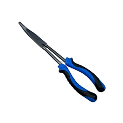 Gibbs Delta Tackle  Gibbs G-TP2004 11" Long Bent Nose Pliers, High Carbon Steel, Teflon  Finished Jaws, Non Slip Grip
