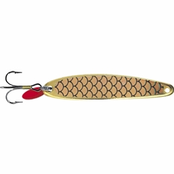 Swedish Pimple 6SG Jigging Lure 1/2oz, Gold Scale