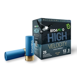 MLS32BB BIOAMMO 12 Ga Waterfowl 3" BB Steel HS 1-1/8 oz 1400fps