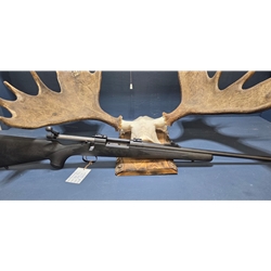 UREM700270 Pre-Owned Remington 700 ADL, 270 win, open sights, scope bases, bl bbl, blk syn stk, 22" bbl, blind magazine. Condition - Very Good to Good